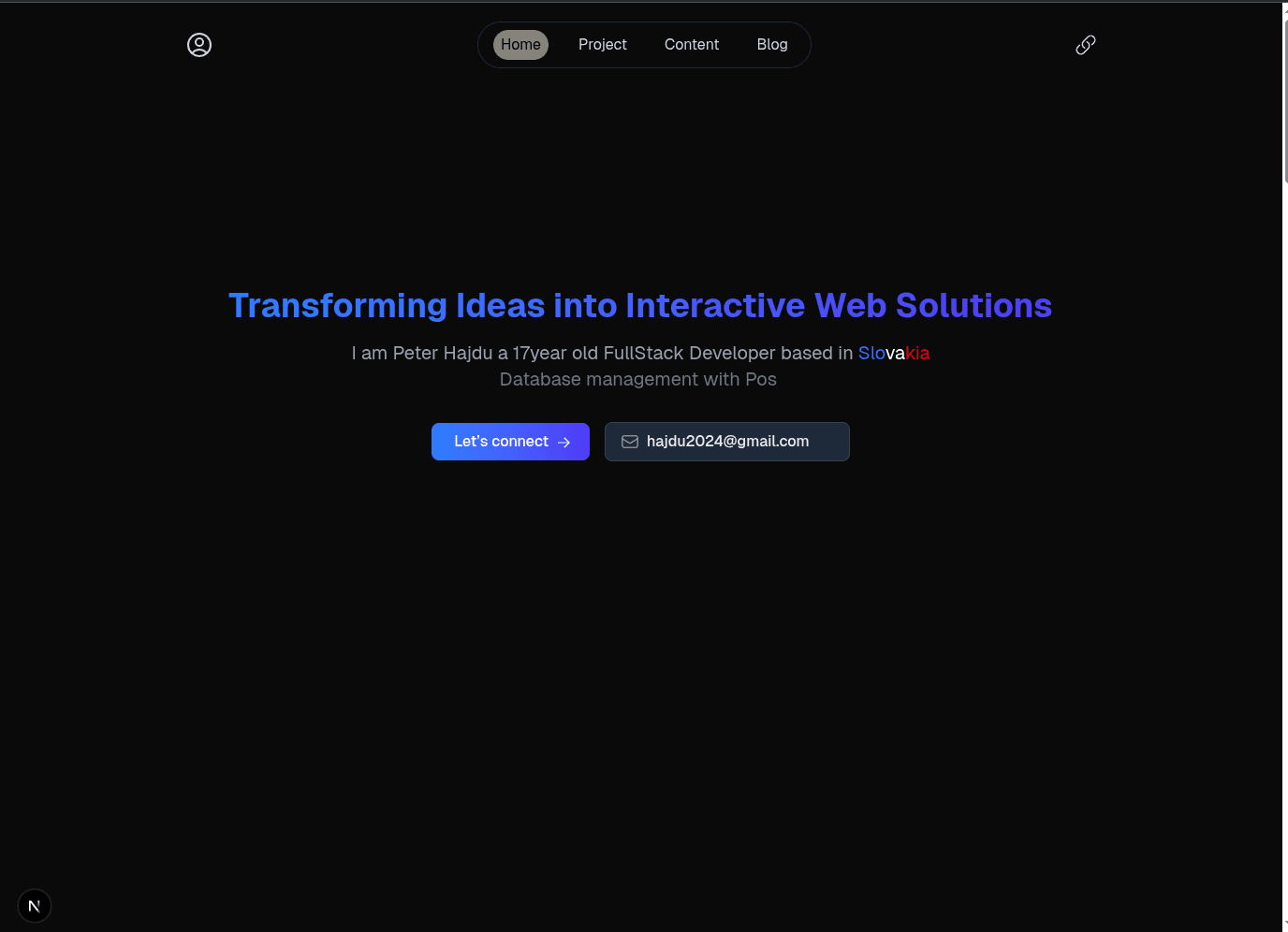 Portfolio Website
